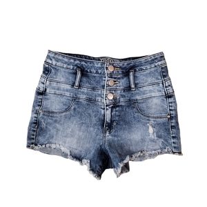 Refuge High Waist Women's Jean Shorts Size 0